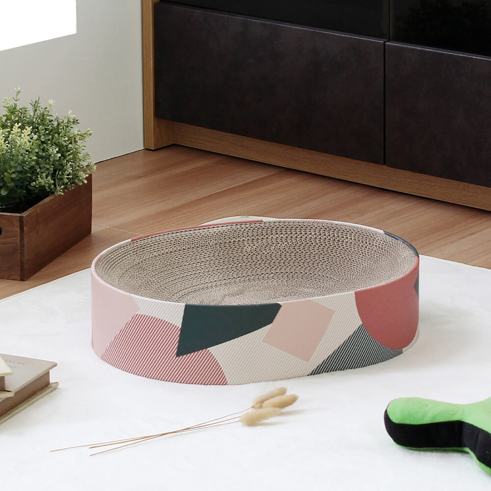 段ボール爪とぎ ポップ型