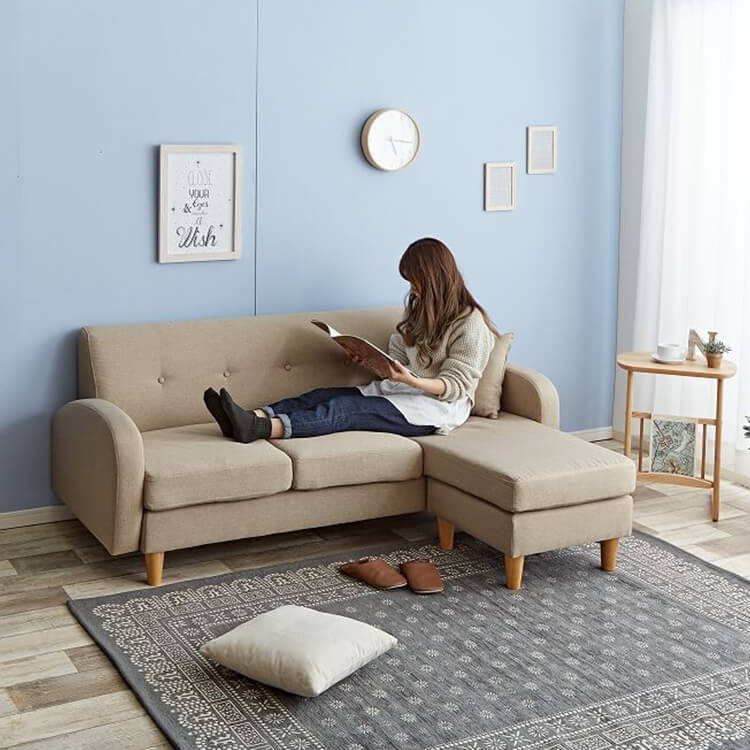 3人掛けカウチソファ