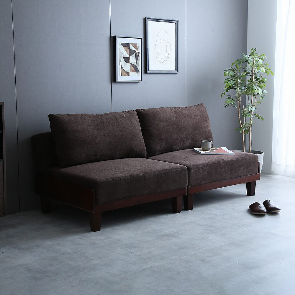 リクライニングソファベッド