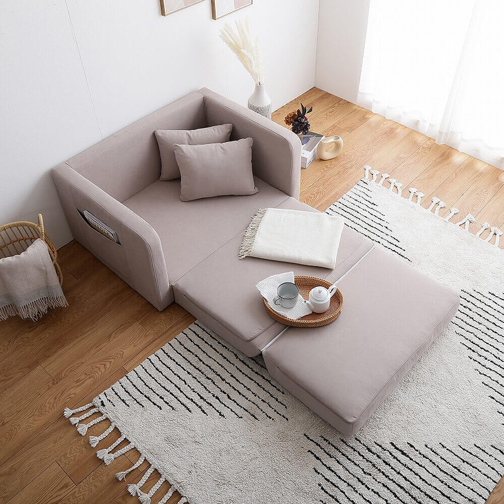 折りたたみローソファベッド