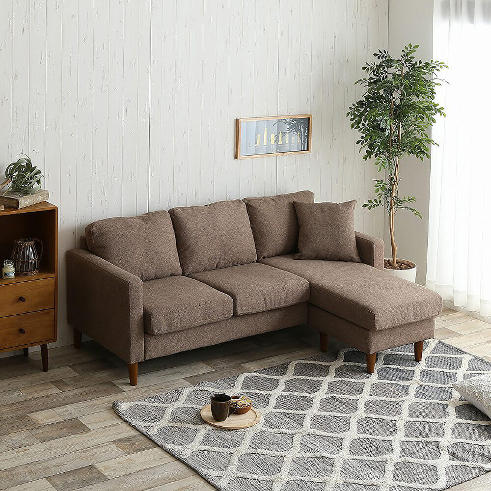 3人掛けカウチソファ