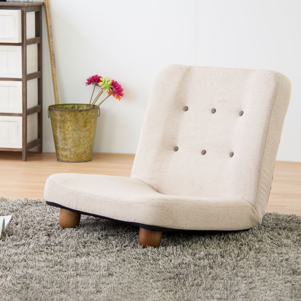 リクライニングフロアソファ