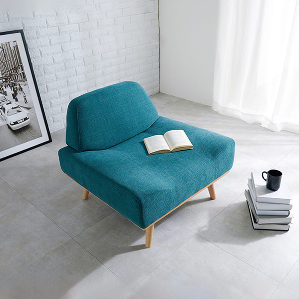 アームレス1人掛けソファ 