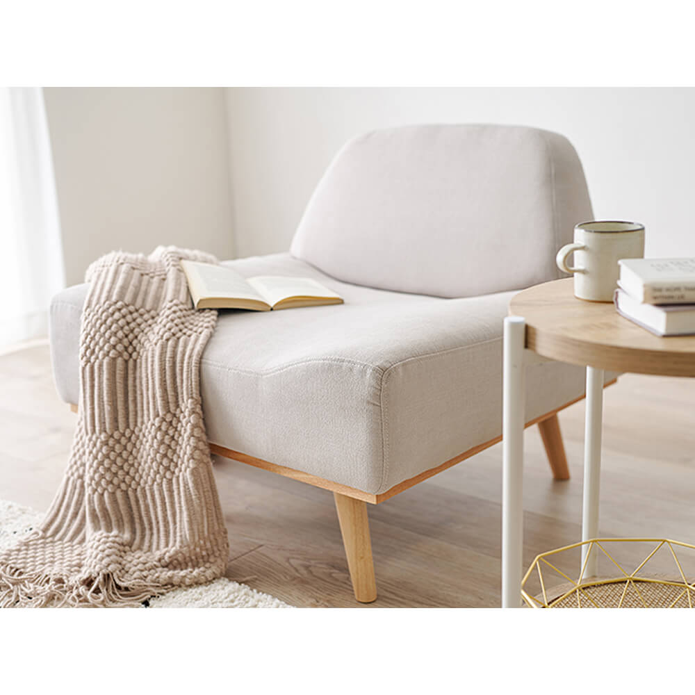 アームレス1人掛けソファ 