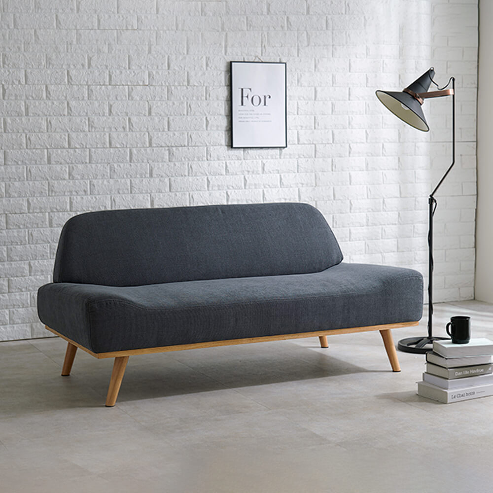 アームレス2人掛けソファ 