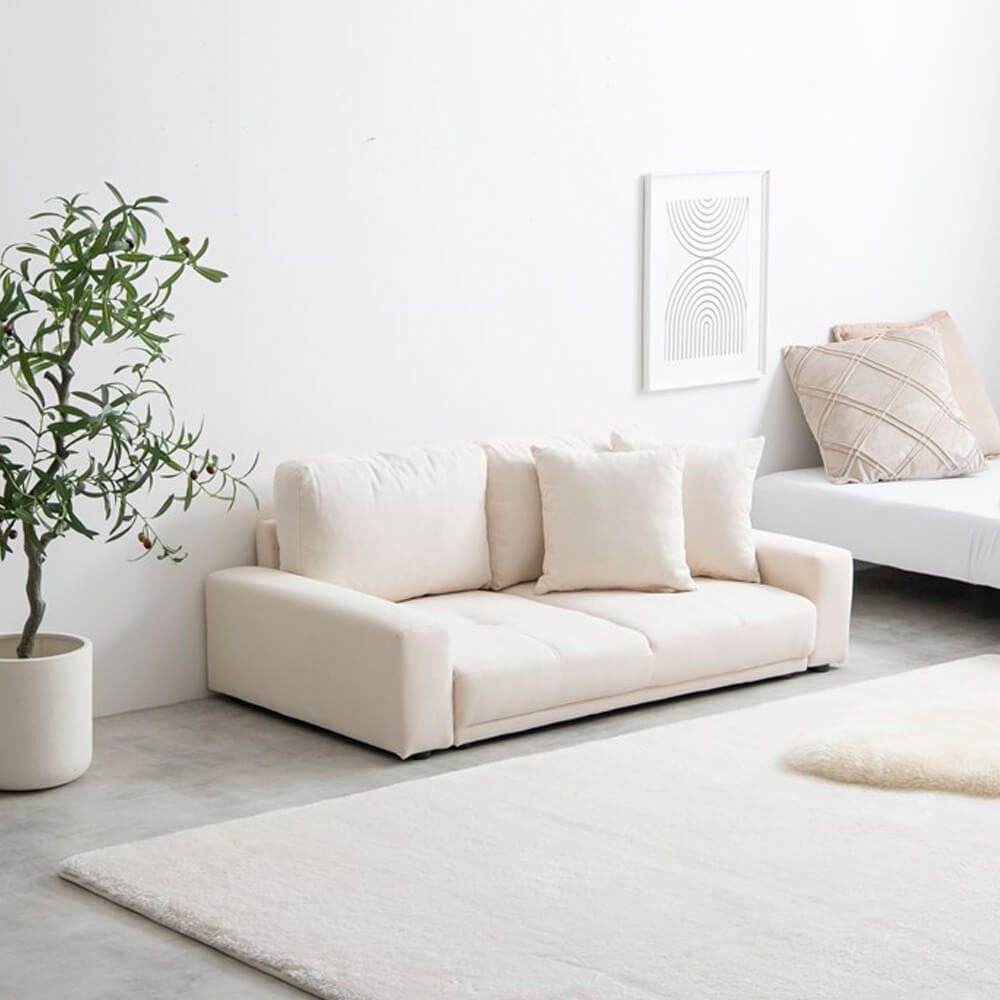 2人掛けローソファ