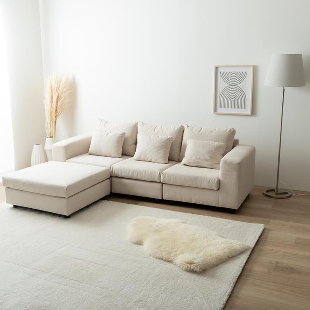 3人掛けカウチソファ