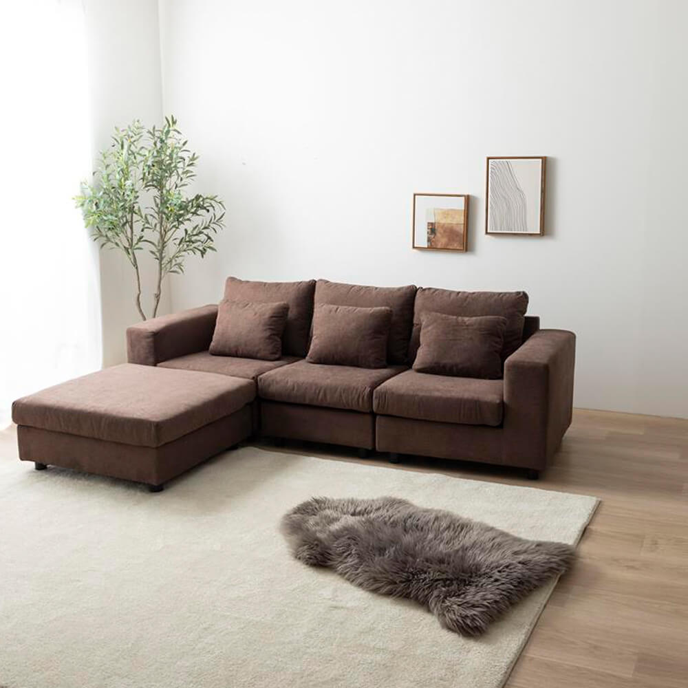 3人掛けカウチソファ