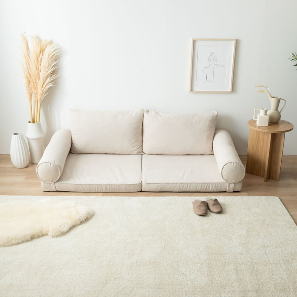 2人掛けフロアーソファ