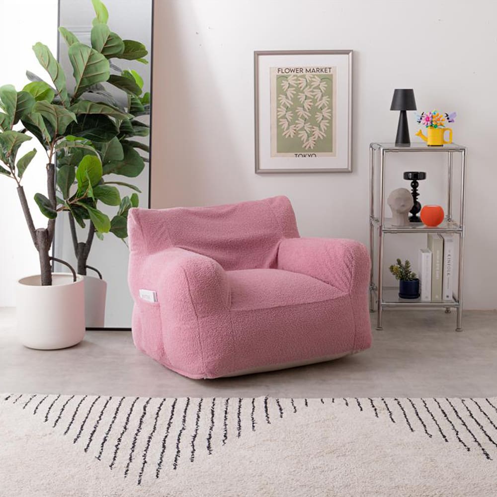 1人掛けビーズソファ