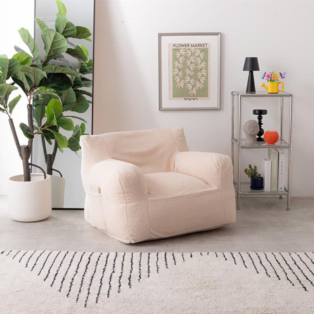 1人掛けビーズソファ