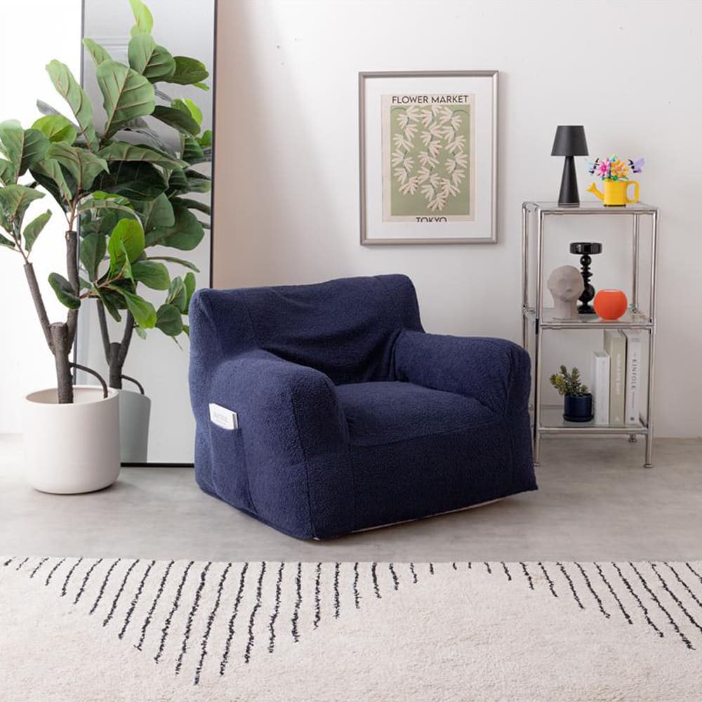 1人掛けビーズソファ