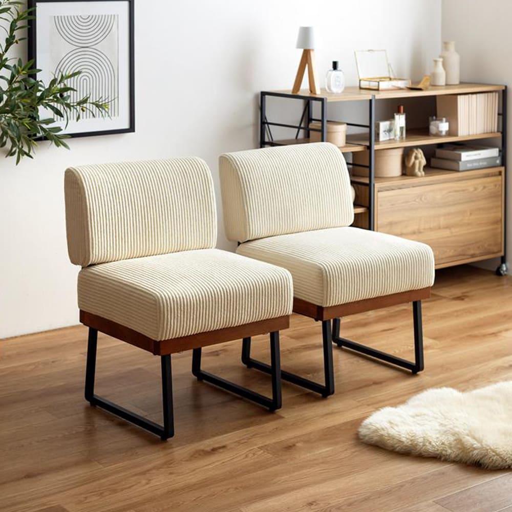 ダイニング1人掛けソファ ２点セット