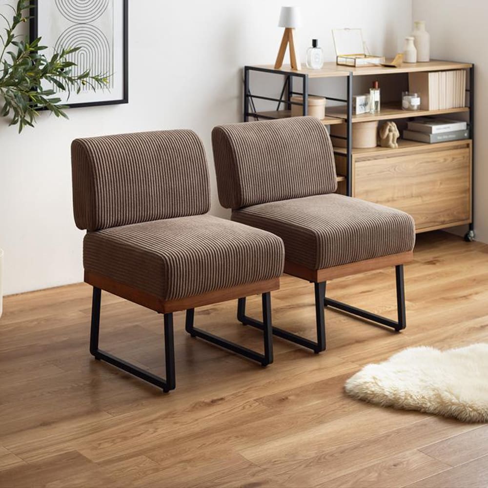 ダイニング1人掛けソファ ２点セット