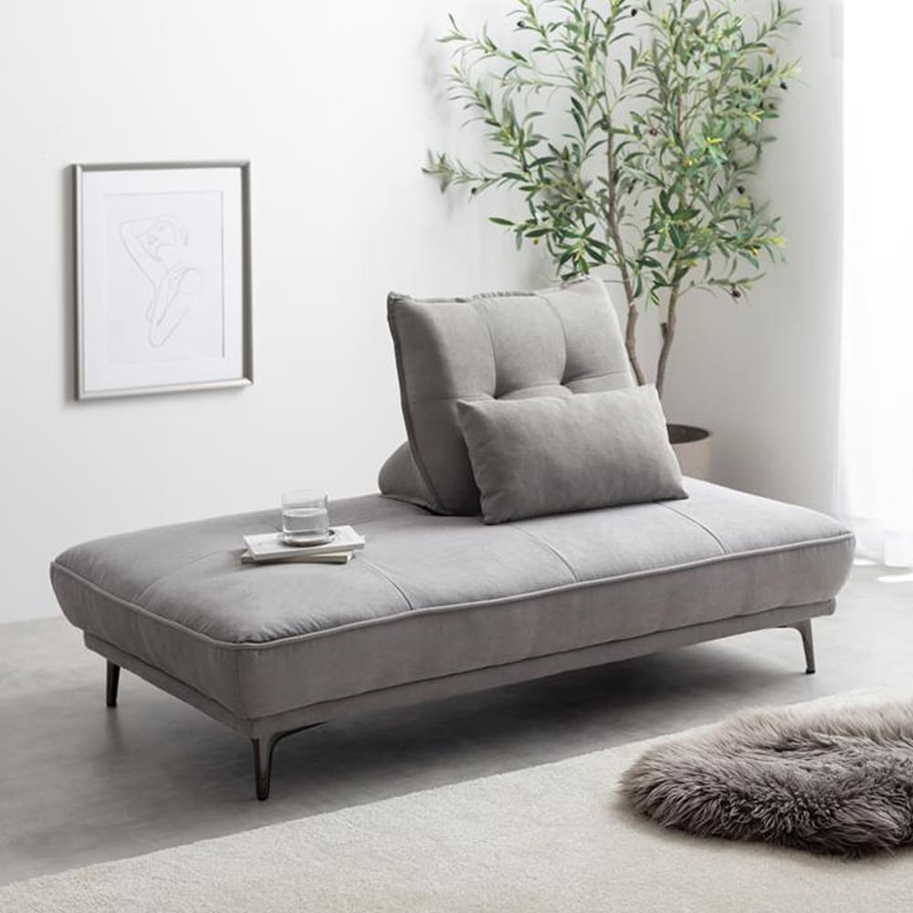 アイランドソファ+自立式背もたれクッション2点セット