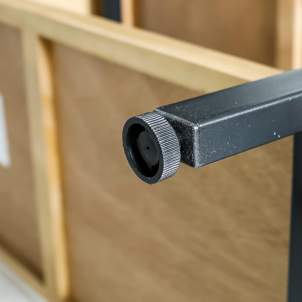 Kaleido（カレイド）  古材風4段ラック 幅90cmタイプ