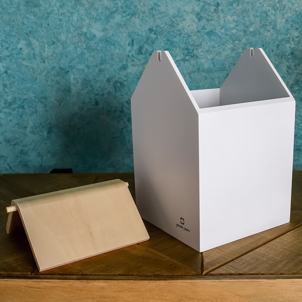 Yumo(ユウモ)　木製コンパクトダストボックス