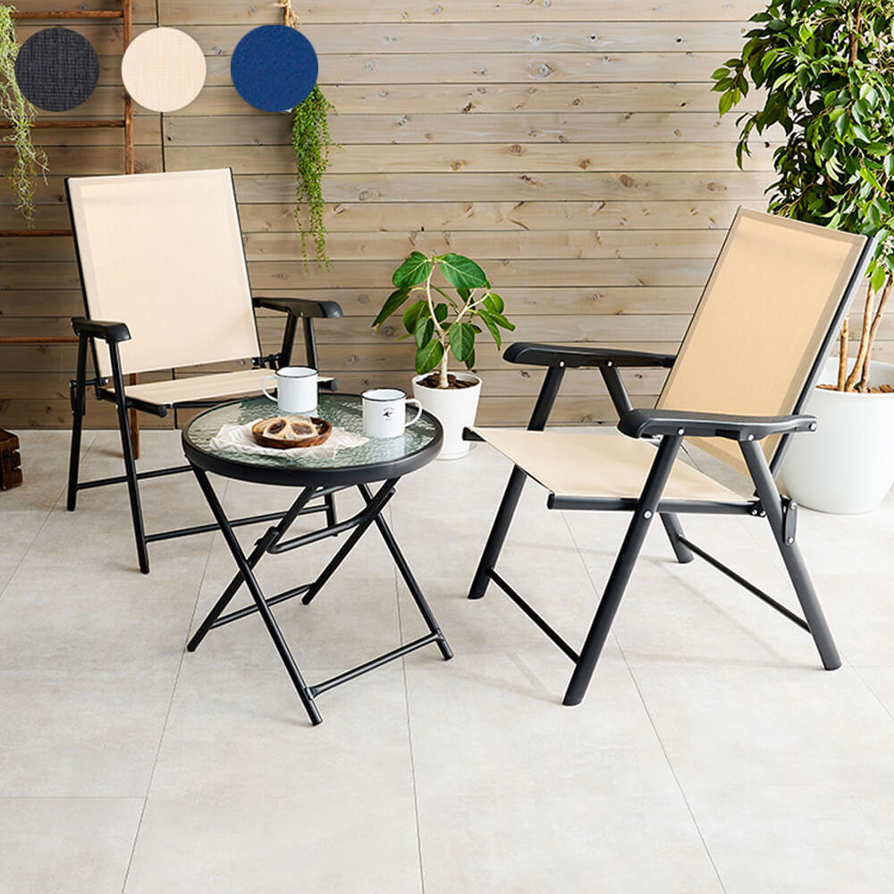 Vierge（ヴィエルジュ） テーブル＆チェア３点セット