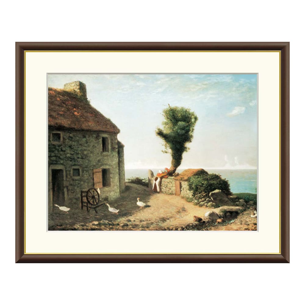 Jean-Francois Millet（ジャン＝フランソワ・ミレー） グリュシーの村