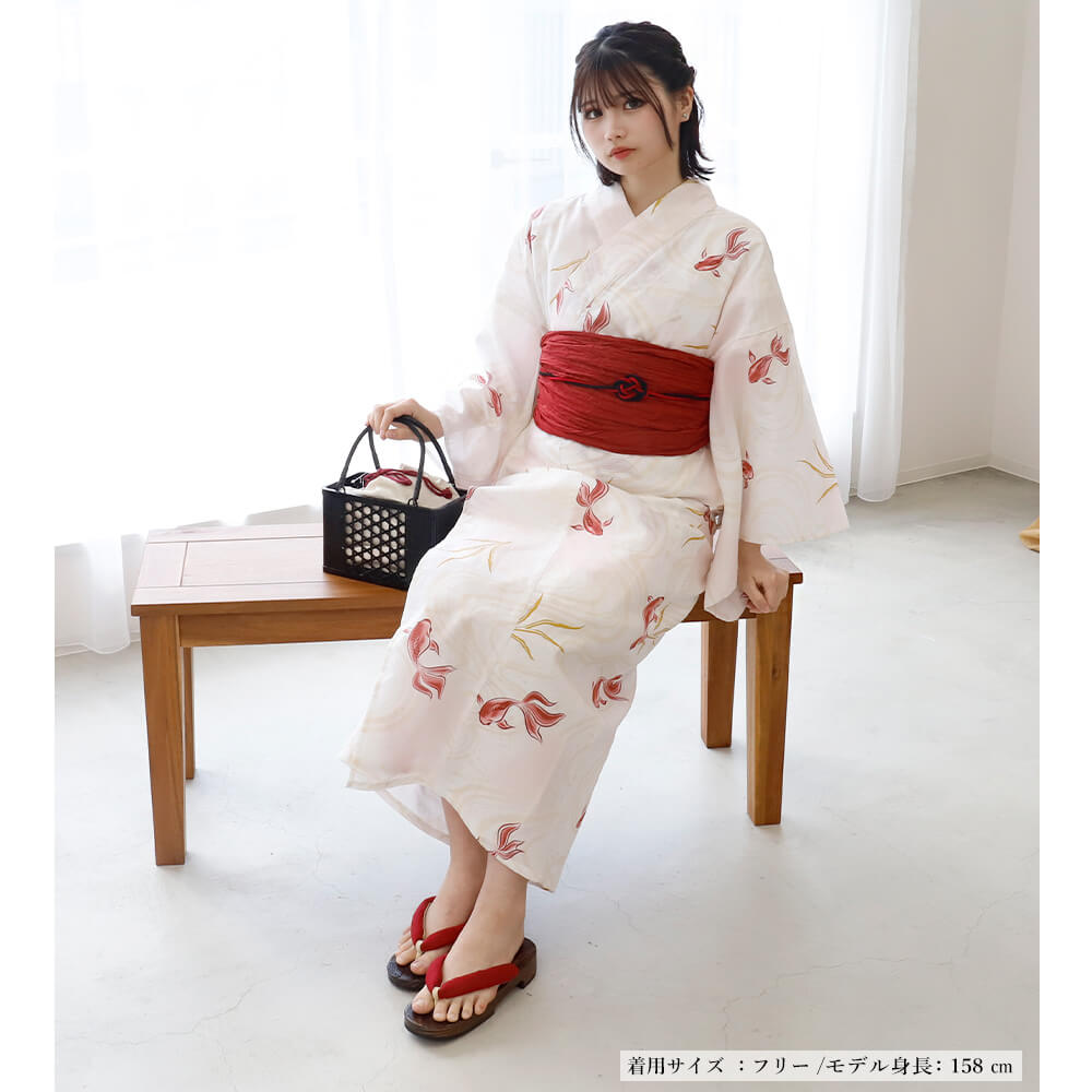 レディース 二部式浴衣 